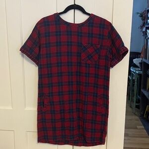 Madewell Double Cloth Cotton Mini dress